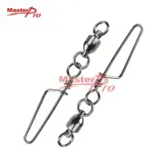 10/20 Pcs Ball Bearing Fishing Swivels with Coastlock Snap , Special offer