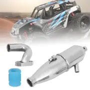 1/10 HSP RC Nitro Car Parts Truck Engine Parts Aluminum Side Exhaust Pipe Sg kR