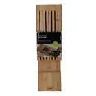 Joseph Joseph DrawerStore Bamboo 2 Tier Knife Organiser NWT