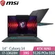 MSI Cyborg 14 A13UDX-068TW 黑(i7-13620H/16G/512G SSD/RTX 3050 6G/14吋FHD+/W11)電競筆電