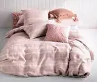 KAS Balmoral Quilt Cover Set Blush