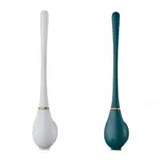 Soft Silicone Toilet Brush With Holder Bathroom Set Cleaning Brush Base