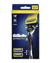 New Gillette Fusion5 Proshield Flexball Razor With Blades Refill 2 Pack