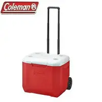 在飛比找樂天市場購物網優惠-[ Coleman ] 56L拖輪冰箱 美利紅 / CM-2