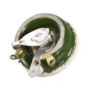 100W 1K Ohm Wirewound Ceramic Potentiometer Variable Rheostat Resistor w/ Knob