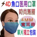 現貨紓壓寬耳帶KF94單片包獨立包裝漸層口罩4D韓版3D立體口罩5D強護滿版成人平面醫療口罩北極熊天使白色太空黑色棉花糖