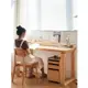 免運大賣場 桌子 全實木書桌現代簡約學生書房家用電腦桌原木辦公桌簡易寫字長桌子