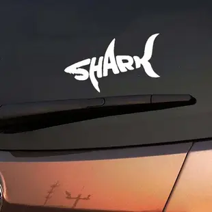 shark 鯊魚 反光車紙 貼紙 適用於 SUBARU FORD 三菱 VW BMW BENZ (7.2折)