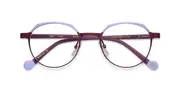 Etnia Barcelona Dory Kids PUBX Kids' Glasses Burgundy Size 46 - Private Health Rebate - Blue Light Block Available