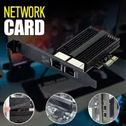 Dual Port RJ45 LAN NIC Gaming Card 2.5G Gigabit Network Card Intel I226 PCI-E US
