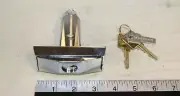 AP Automatic Products snack machine T handle with Medeco lock & 2 keys - New