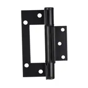 McCallum Door Hinge Aluminium Fast-Fix 100mm Black A124BLK