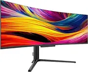 QSM 49" OLED 5K Ultrawide 240Hz Curved Gaming and Office Monitor (5120 x 1440)