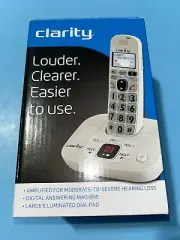 Clarity 53D714 Dect 6.0 Amplified Cordless Phone with Digital Answering System