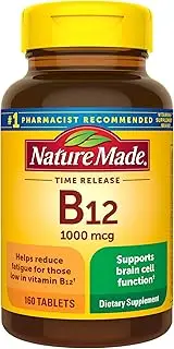 Nature Made Vitamin B-12 Timed Release Tablets, Value Size, 1000 Mcg, 160 Count