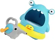 CHICAMPERA 2Pcs Shark Shape Bubble Machine Bath for Birthday Parties Indoor Outdoor Play Bubble Maker for Bubble Bath Fun