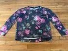 VINTAGE JUICY COUTURE ANTOINETTE FLORAL PULLOVER ORG. $108 SIZE LARGE BNWT