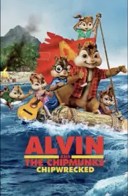 ALVIN AND THE CHIPMUNKS, Chipwrecked - NEW Original 35mm Flat Trailer