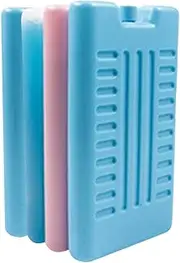 Ice Packs for Lunch Boxes, Reusable Freez Blocks, Portable Meal Bag Coolers, Long-Lasting, Ideal for Work, School, Picnic, Camping, Set of 4 Freezer Pack