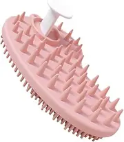 MERRYHAPY Massage Brush for Bath Silicone Bathing Tools Shower Bath Brush for Body Cleaner