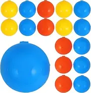 PHENOFICE Plastic Balls Props 25pcs Small Size Balls Sufficient Quantity for Your Demands Easy to Use