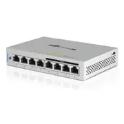 Ubiquiti UniFi Switch US-8-60W 8-Port Gigabit Managed PoE Switch with 4 x PoE (Max 60W) [US-8-60W]