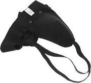 GAROZATION ing Crotch Pants Accessories for Practicing Crotch Protector Practicing Groin Protector Integrated Groin Guard Training Crotch Guard Comfortable Groin Guard Cotton Black