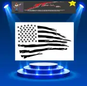 DISTRESSED AMERICAN FLAG Large Stencil Template Airbrush Paint