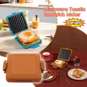 For Morphy Richards Mico 2 Toastie Microwave Breakfast Toasted Sandwich Maker