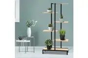 Artiss Plant Stand 6 Tier Metal Zigzag Flower Pot Shelf