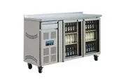 Polar U-Series 2 Door Premium Bar Fridge 366Ltr - Under Bench Fridges (CK490-A) - CK490-A