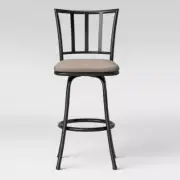 Robinson Adjustable Height Barstool - Cheyenne Products - Grey