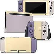 Tacky Design Solid Color Skin Compatible with Nintendo Switch Skin - Premium Vinyl 3M Colorwave Blocking Nintendo Switch Stickers Set - Switch Skin for Console, Dock, Joy Con - Decal Full Wrap