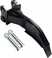Cryfokt Mini Excavator Attachment Ripper, 90mm Span 25mm Hole Diameter 90mm Center, Single Hook Backhoe, Ripper Attachment Hook Ripper Teeth Suitable For 0.8-1.5T Mini Excavators