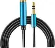 3 in 1 3.5mm Aux Extension Wire Cable for Mobile Laptop Car Audio Sturdy Minimal Signal Loss