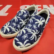 Club Room Slip On Tate Navy Palm Sz 8M 100147497