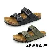 在飛比找遠傳friDay購物優惠-【G.P 】素面織紋雙帶柏肯(M525)SIZE:40-44