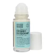 Noosa Basics Roll On Deodorant - Coconut & Lime | Flora & Fauna AU