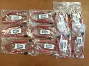New 10 x Supermicro CBL-0044L 24" SATA cables