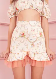 [Sugar Thrillz] Lush Opulence Satin Skirt