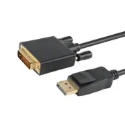 O-Astrotek 2m DisplayPort DP to DVI-D Male to Male Cable Up to 1080P Full HD ...