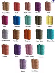 330gr *3mm Macrame Cotton String Rope Cord Weaving Knitting Yarn Tapestry Craft
