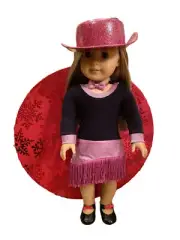 ❤️❤️❤️American Girl Doll Clothes MARISOL PINK TAP DANCE OUTFIT (NO DOLL)
