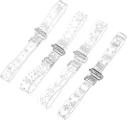 [FRCOLOR] Invisible Shoulder Strap Bra 4 Sets Bra Extender Anti-slip for Comfort