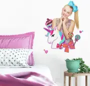 Jojo Siwa Unicorn Dream Peel and Stick Giant Wall Decals