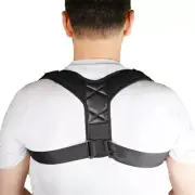 Posture Corrector Clavicle Lumbar Shoulder Support Brace Belt Strap Correct Back