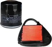 Motorcycle Air Filter And Oil Filters For VT600 Shadow VLX 600 VT600C 1988-1998