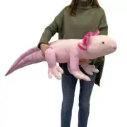 Axolotl soft plush toy Cuddlekins jumbo stuffed animal Wild Republic