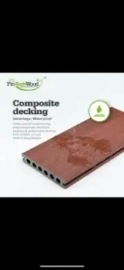 COMPOSITE DECKING MERBAU/JARRA COLOUR