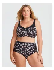 [Taking Shape] Wirefree Smooth Support Bra in Floral